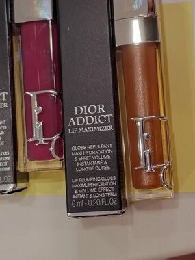 Dior Addict Lip Maximizer (2) Shimmer Nude & Berry *NEW